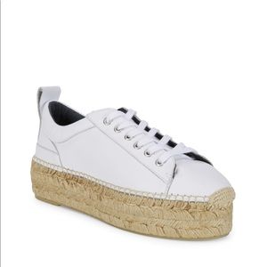 Alexander McQueen Leather Flatform Espadrille 😍